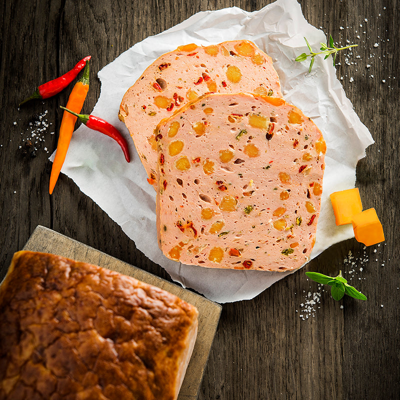 Chili Cheddar Mini-Partyblock 500g