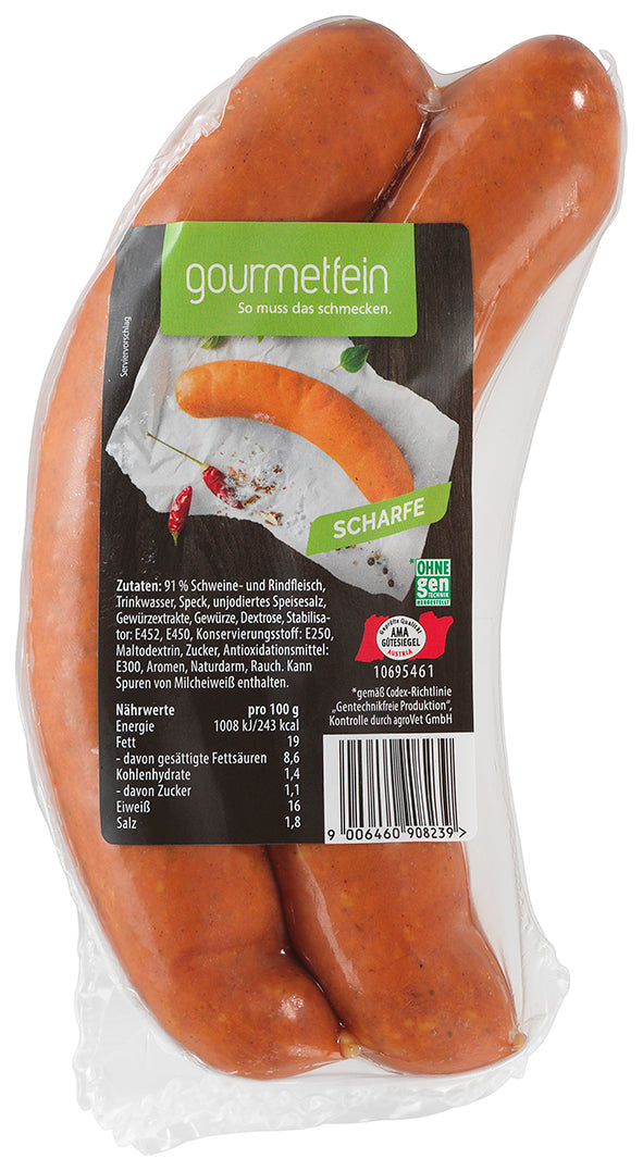 Scharfe 2 Stück 240g