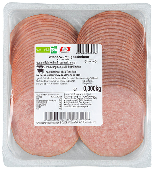 Wiener geschnitten 300g